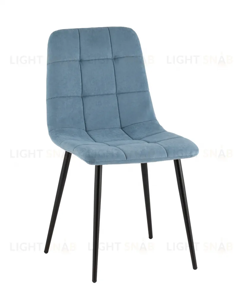 Стул Одди Original велюр пыльно-синий УТ000042278
