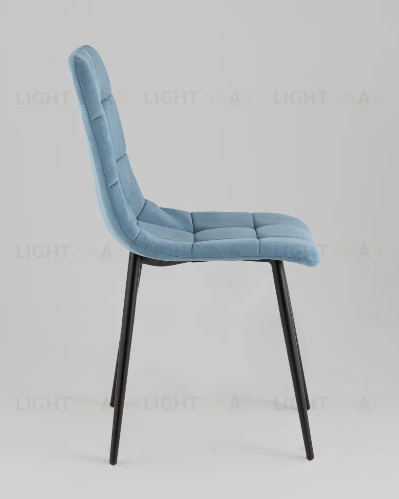 Стул Одди Original велюр пыльно-синий УТ000042278