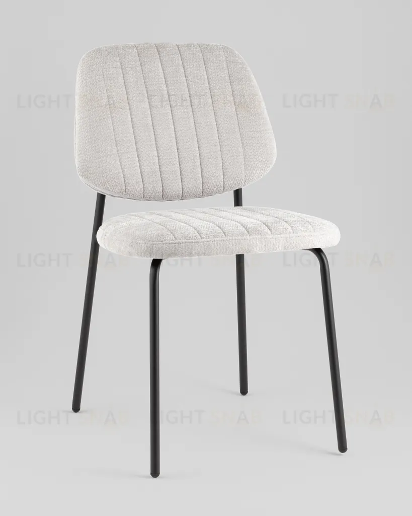 Стул обеденный Patrys светло-серый шенилл УТ000042058