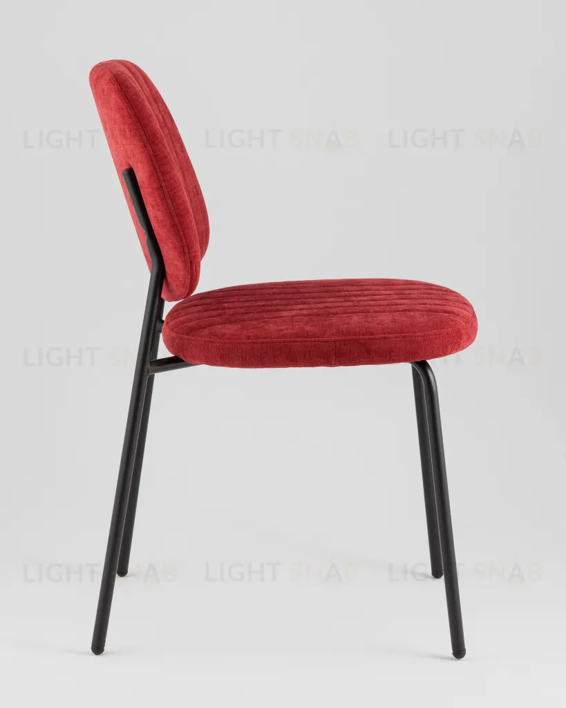 Стул обеденный Patrys бордовый шенилл УТ000042059