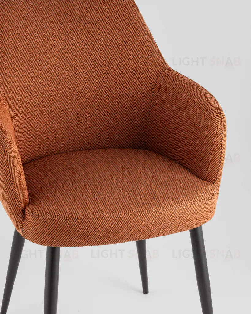 Стул обеденный Katys терракот елочка УТ000042062