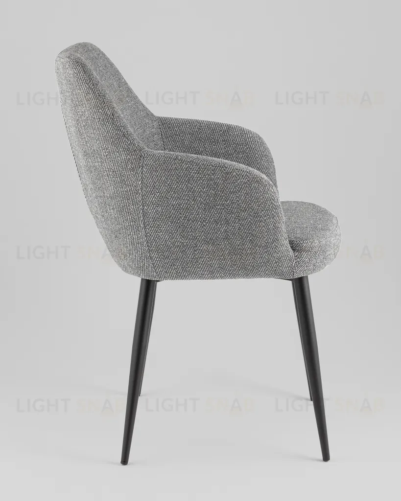 Стул обеденный Katys серый елочка УТ000042061