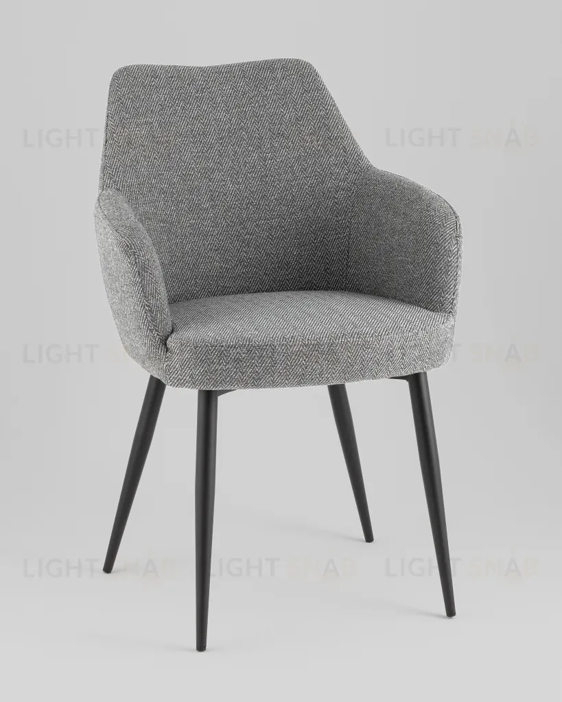 Стул обеденный Katys серый елочка УТ000042061