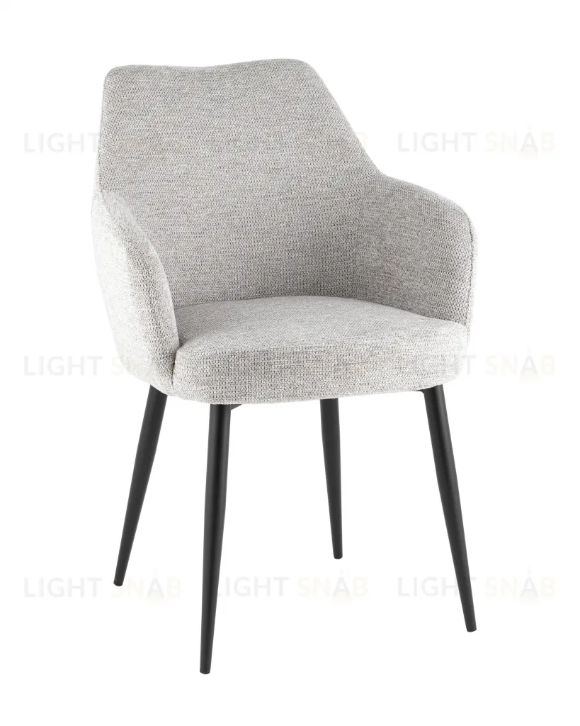 Стул обеденный Katys светло-серый рогожка УТ000042064