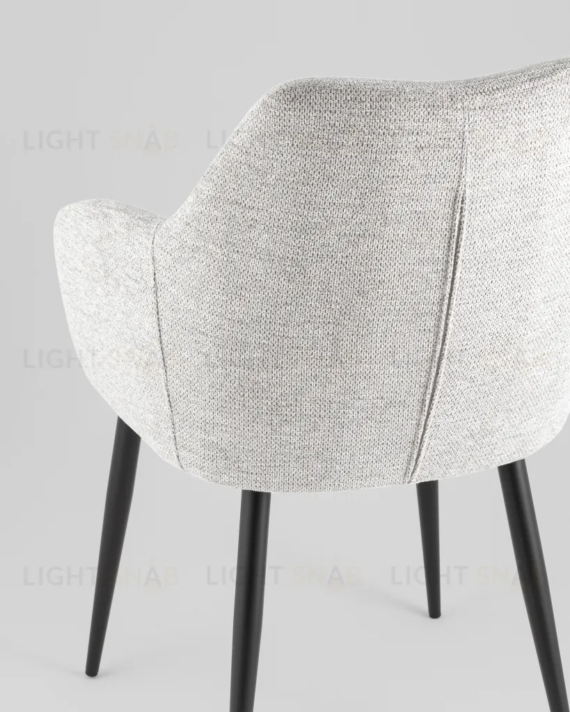 Стул обеденный Katys светло-серый рогожка УТ000042064