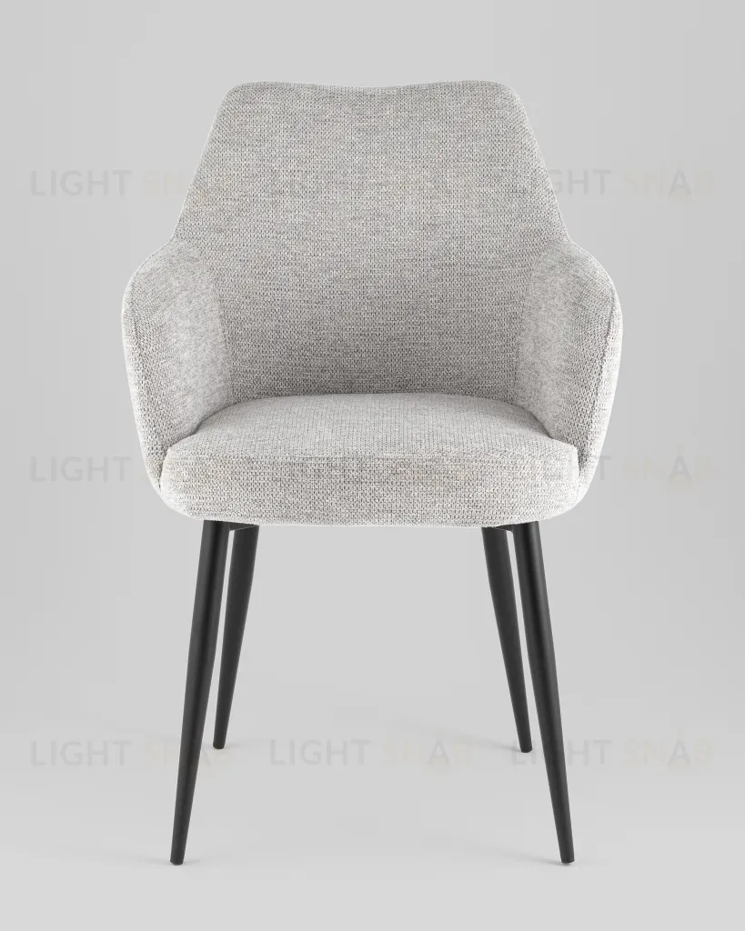 Стул обеденный Katys светло-серый рогожка УТ000042064