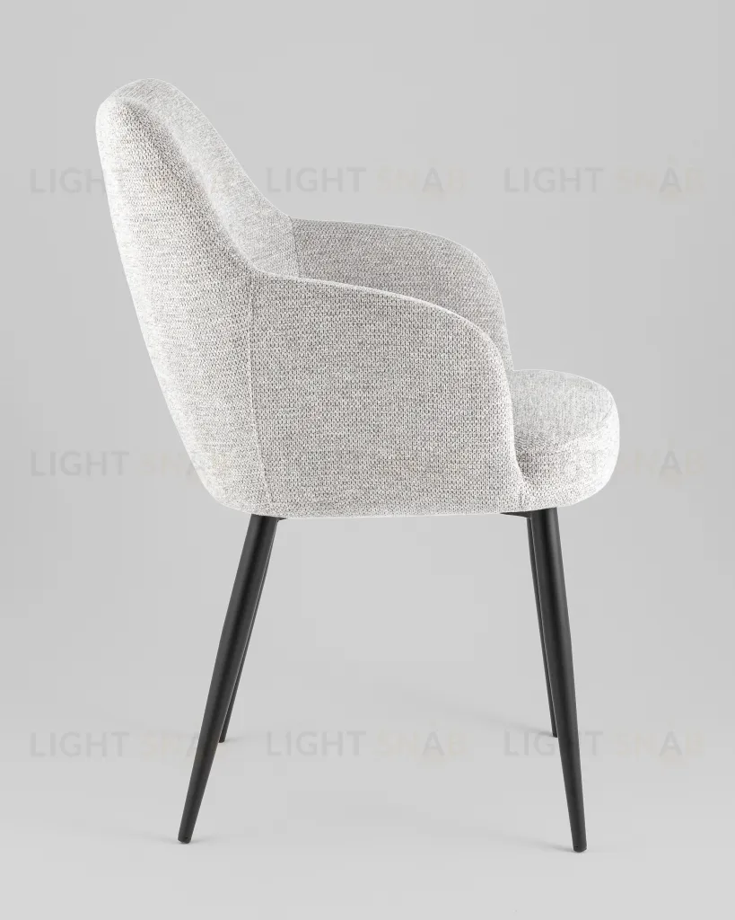 Стул обеденный Katys светло-серый рогожка УТ000042064