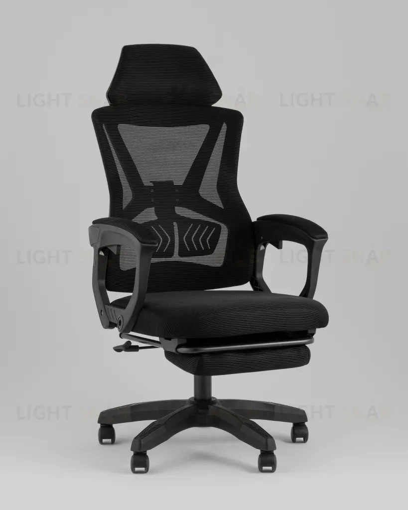 Кресло офисное TopChairs Vecto черный УТ000042077