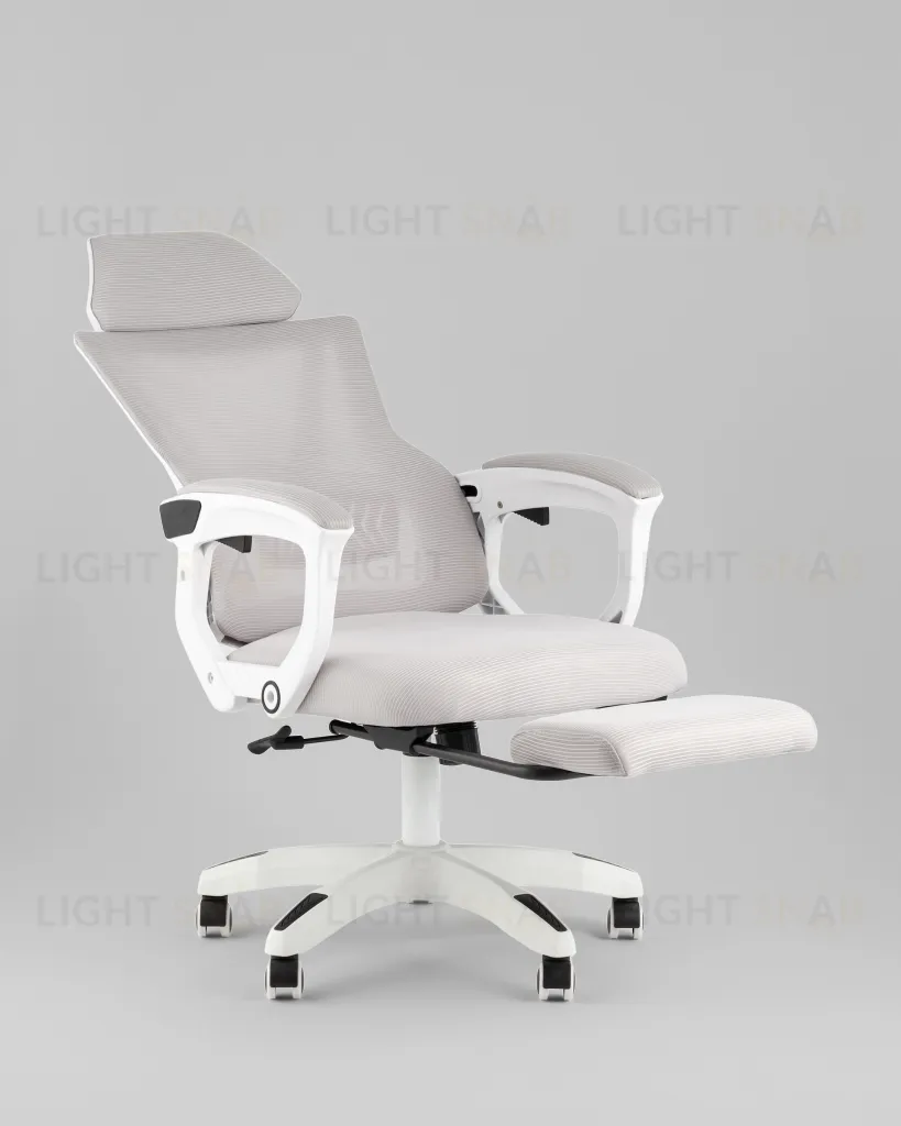 Кресло офисное TopChairs Vecto серый УТ000042078