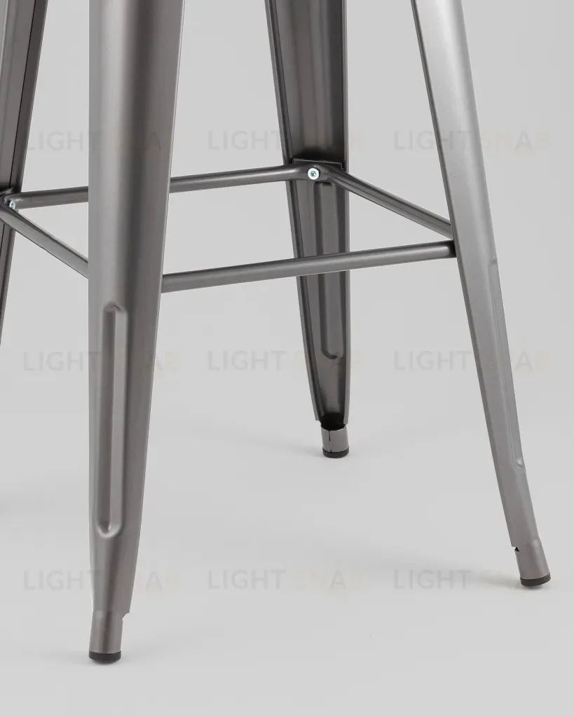 Стул барный TOLIX серебристый матовый KD УТ000042110