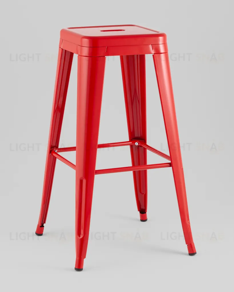 Стул барный TOLIX красный глянцевый KD УТ000042109