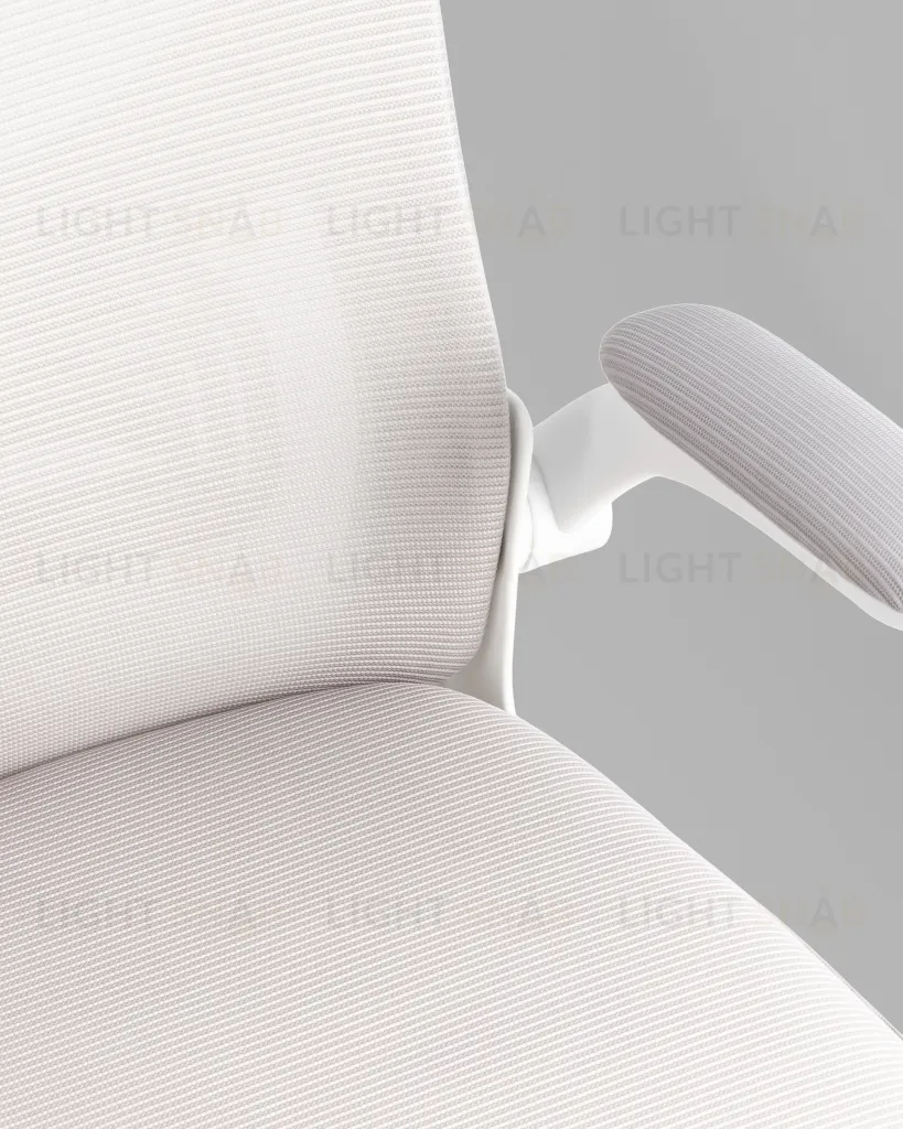 Кресло офисное TopChairs Core серый с подголовником пластик белый УТ000041968