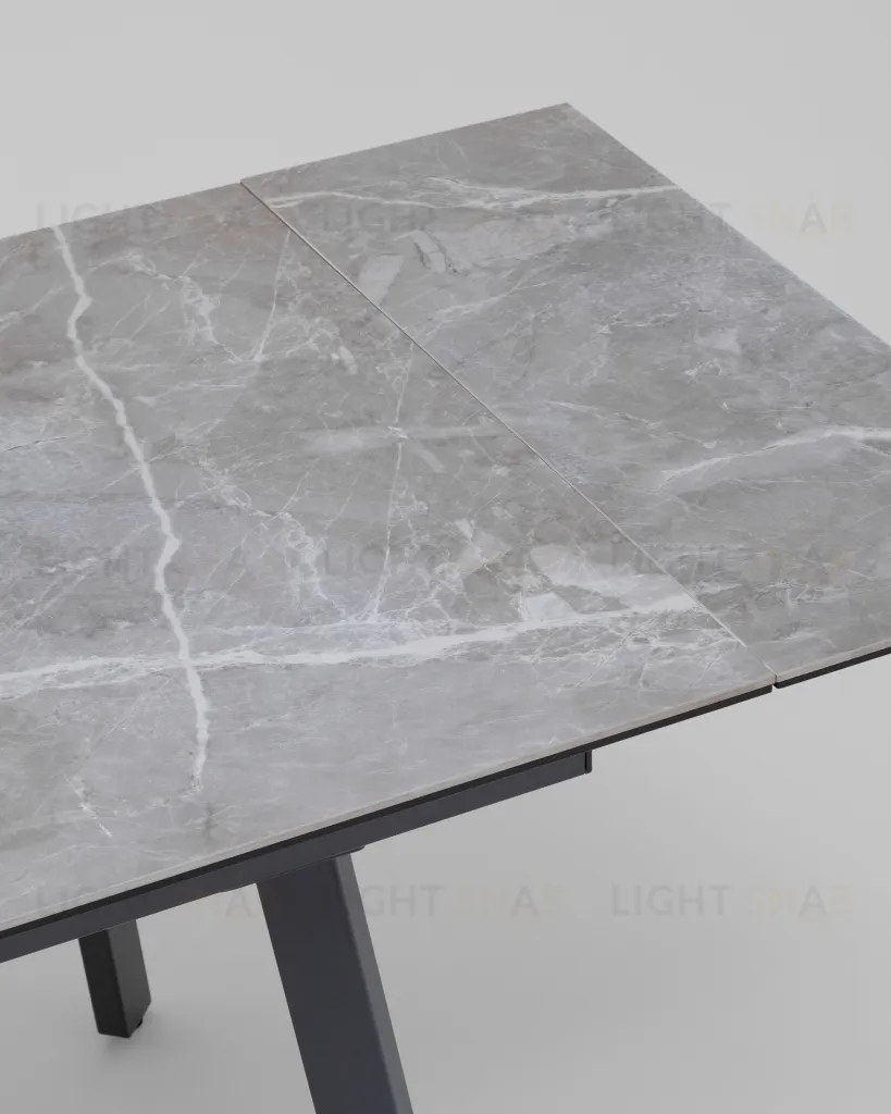 Стол Тайл 140-200/85/75 столешница керамика Larka Grey УТ000042069