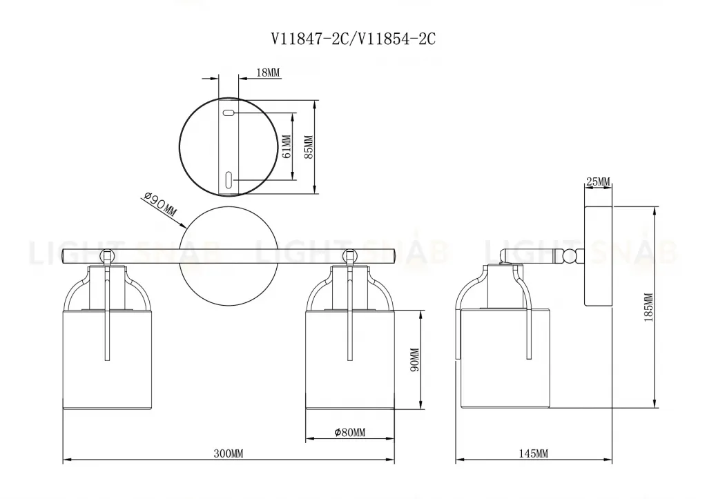 Спот Moderli V11854-2C Inari УТ000041871