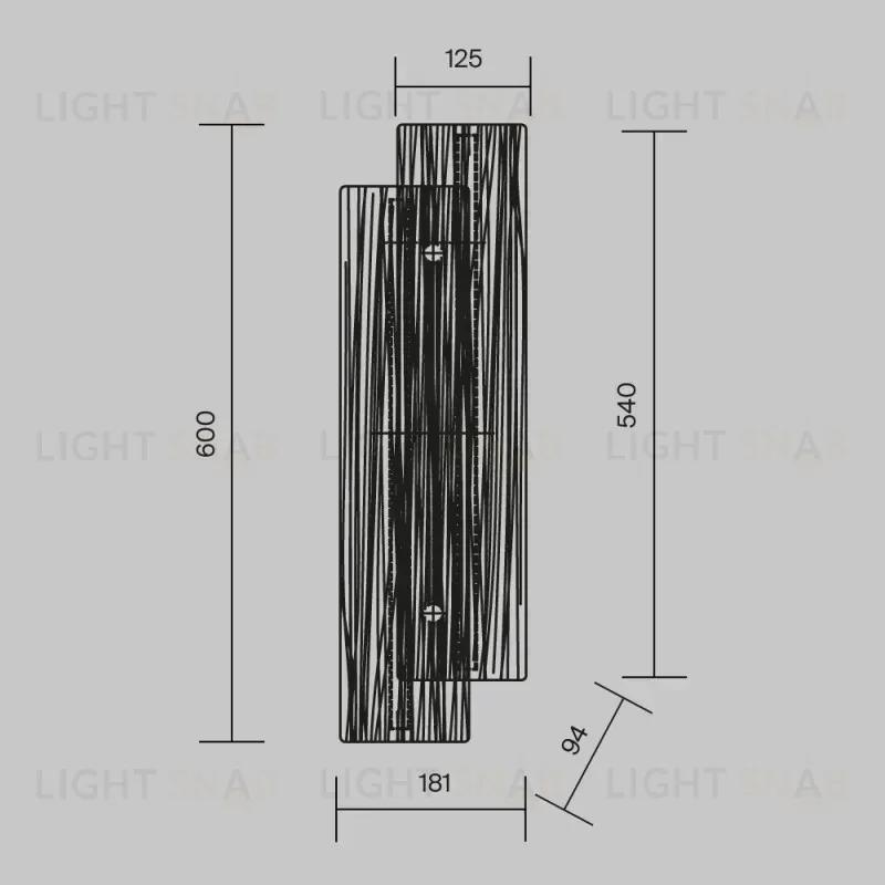 Бра Maytoni MOD439WL-L10BSK 