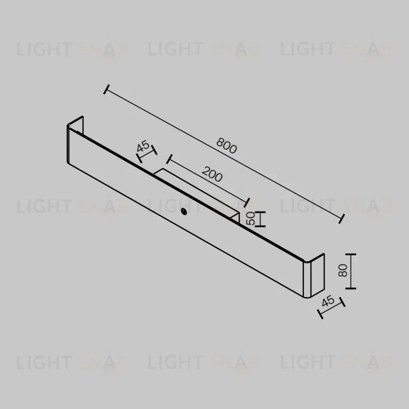 Бра Maytoni MOD492WL-L16BK 