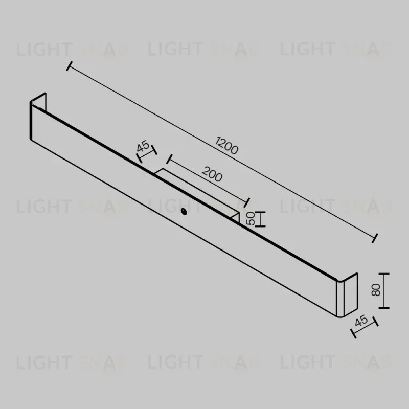 Бра Maytoni MOD492WL-L20BK 