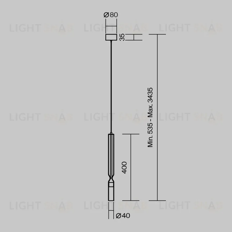 Подвесной светильник Maytoni MOD469PL-L3BS3K 