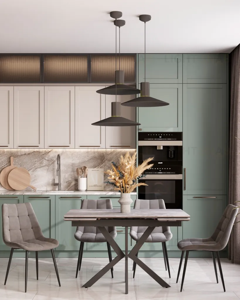 Стол раскладной Marmer 120-180*80*76 керамика антрацит УТ000039729