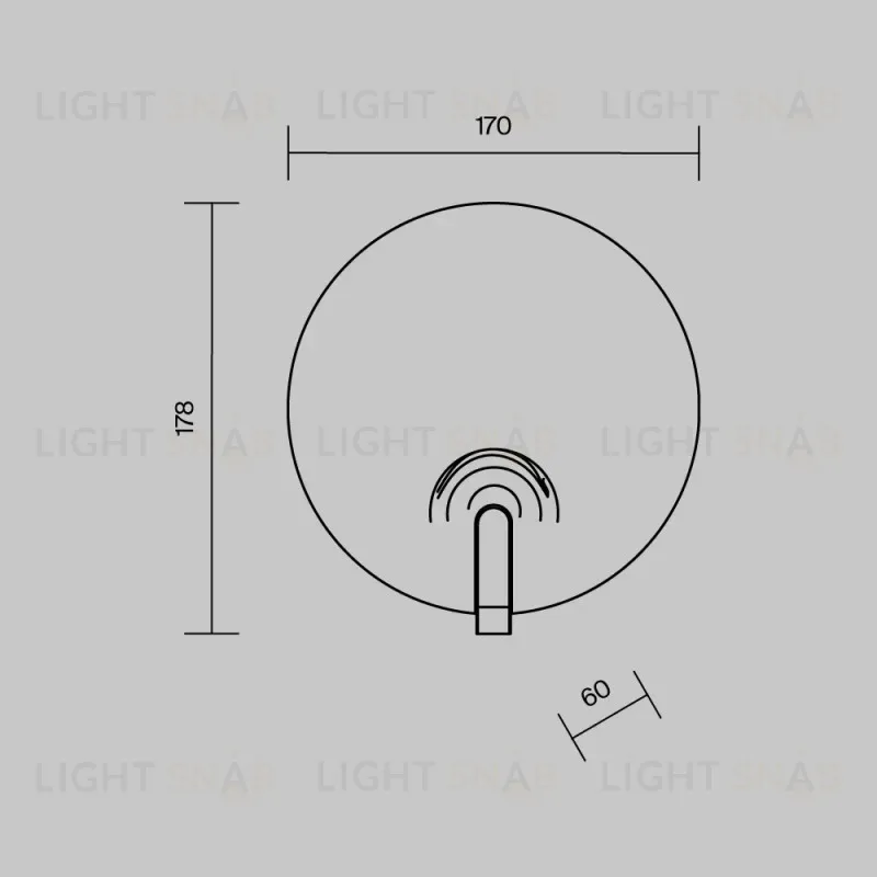 Бра Maytoni MOD481WL-L5BS3K 