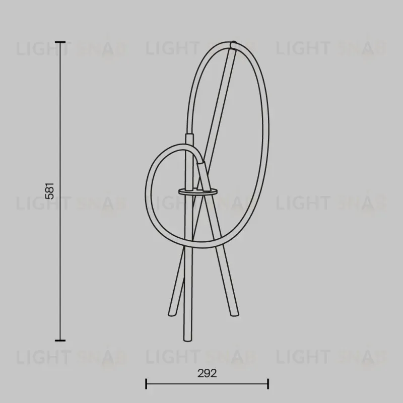 Настольная лампа Maytoni MOD369TL-L15BS3K 
