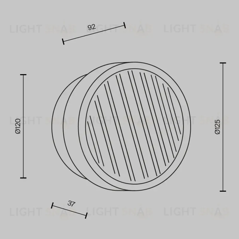 Бра Maytoni MOD493WL-L6PTK1 