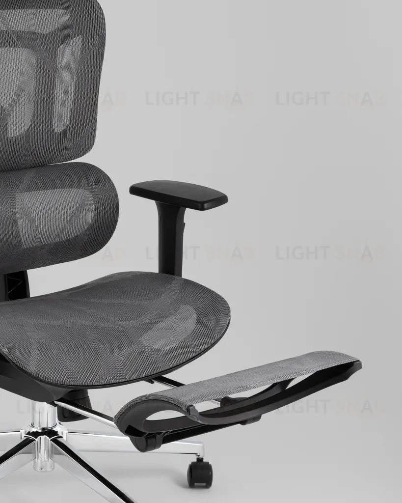 Кресло офисное TopChairs Nimbus серый УТ000041778