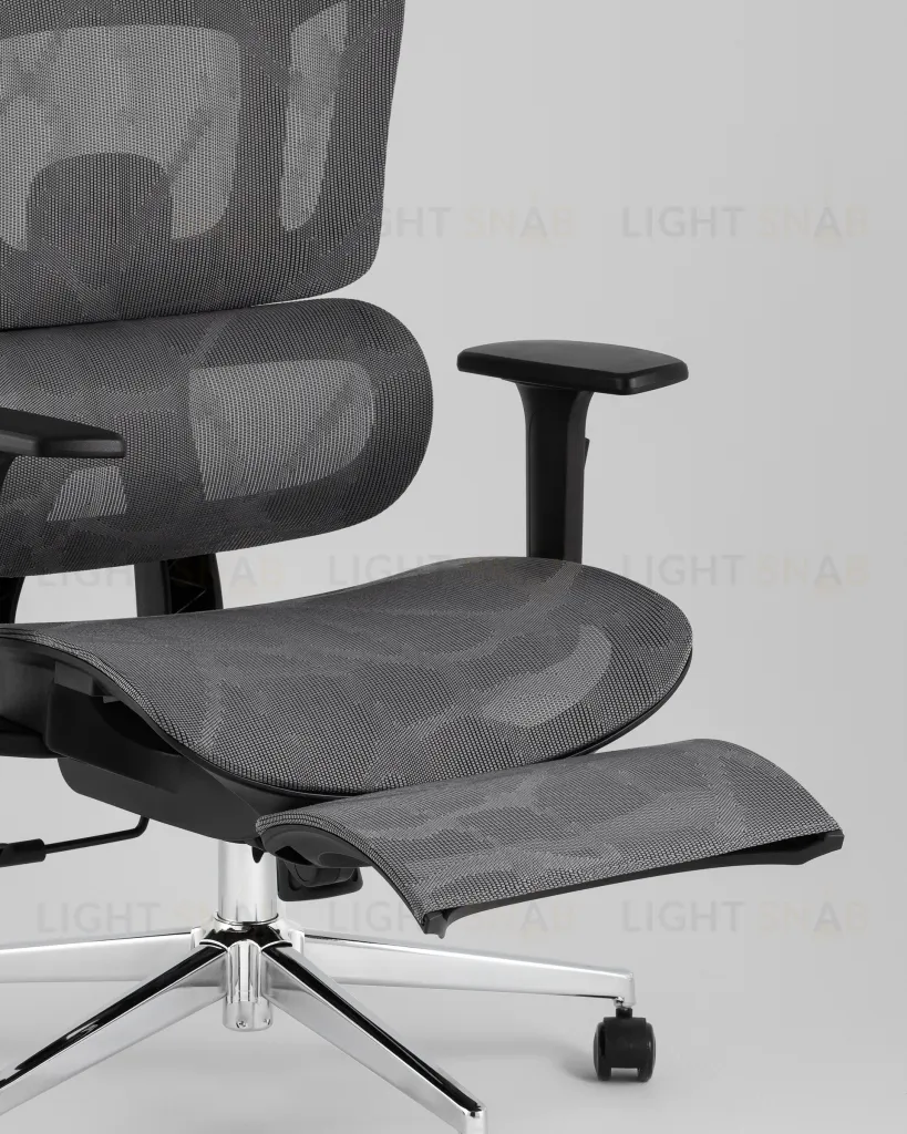 Кресло офисное TopChairs Nimbus серый УТ000041778