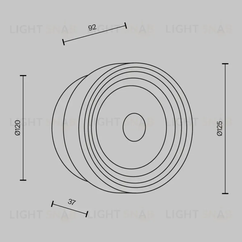 Бра Maytoni MOD493WL-L6BSK2 
