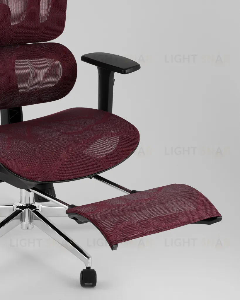 Кресло офисное TopChairs Nimbus бордовый УТ000041779