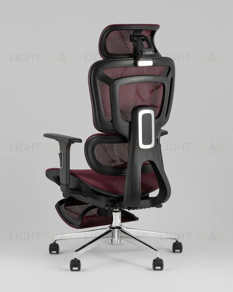 Кресло офисное TopChairs Nimbus бордовый УТ000041779