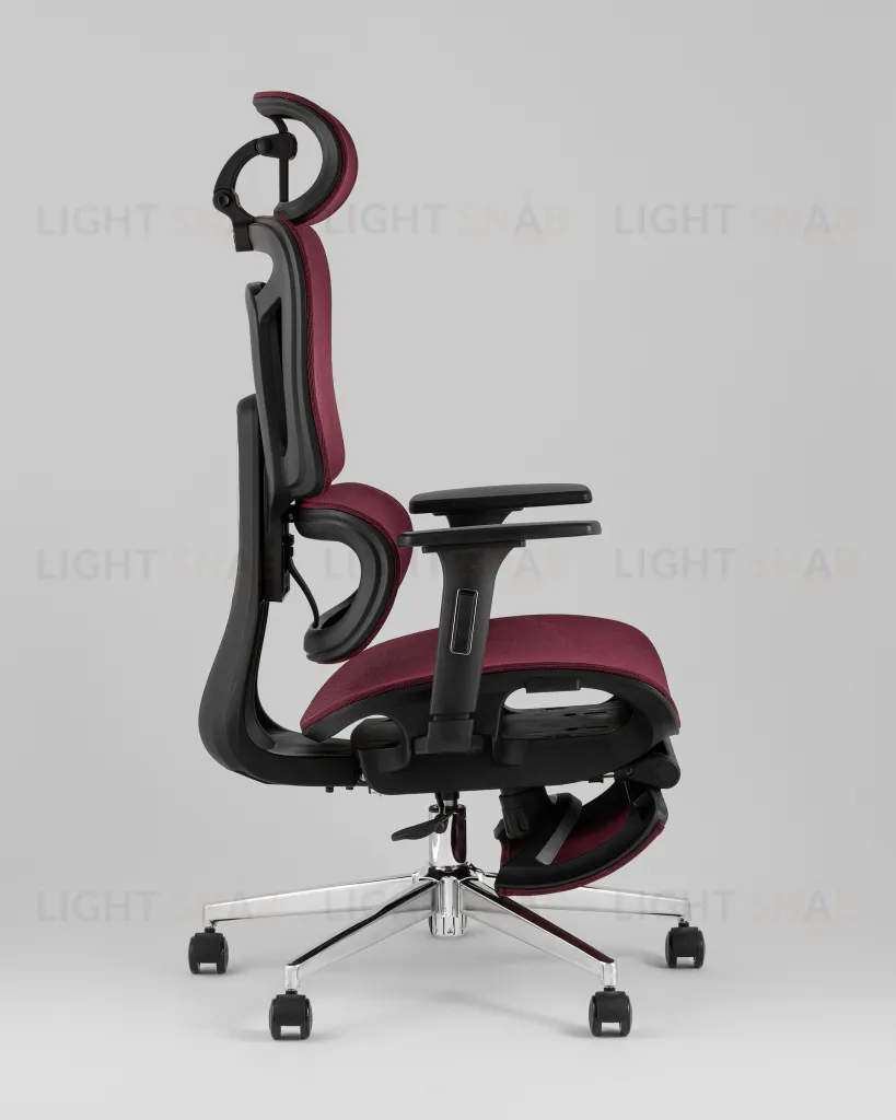 Кресло офисное TopChairs Nimbus бордовый УТ000041779