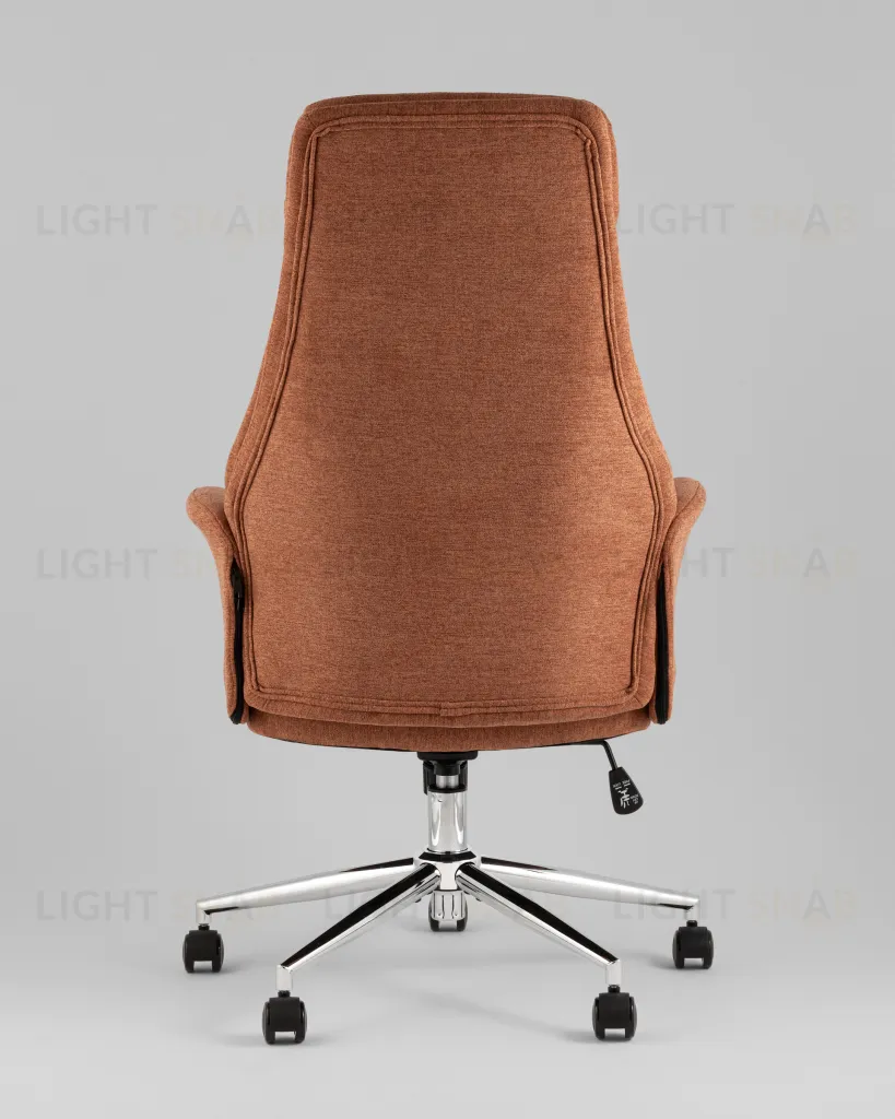 Кресло офисное TopChairs Neoma терракотовый ткань УТ000041774