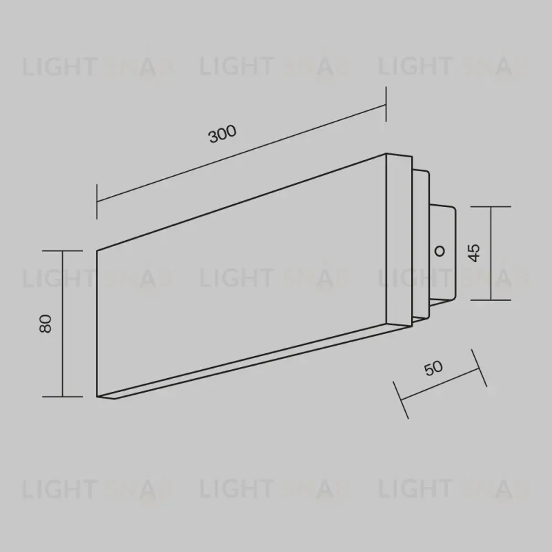 Бра Maytoni MOD461WL-L8BK 