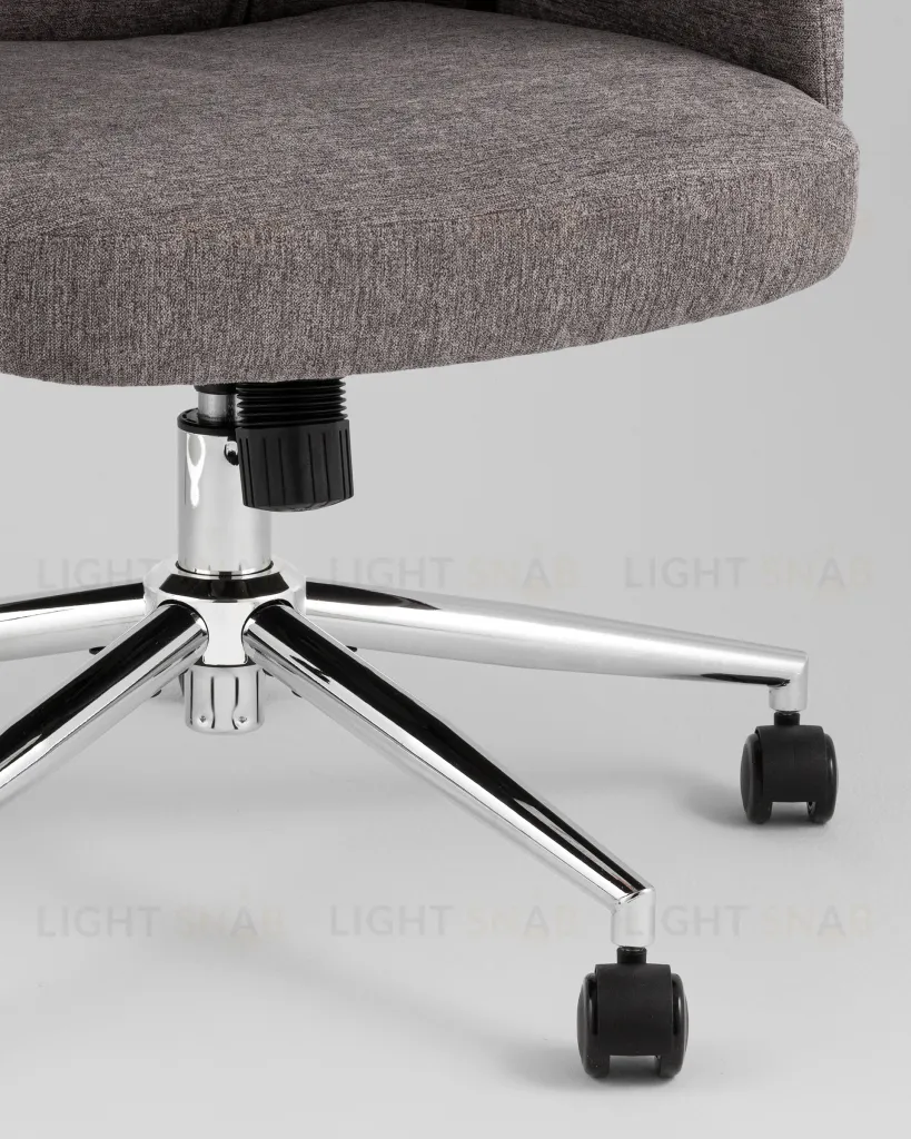 Кресло офисное TopChairs Neoma темно-серый ткань УТ000041773