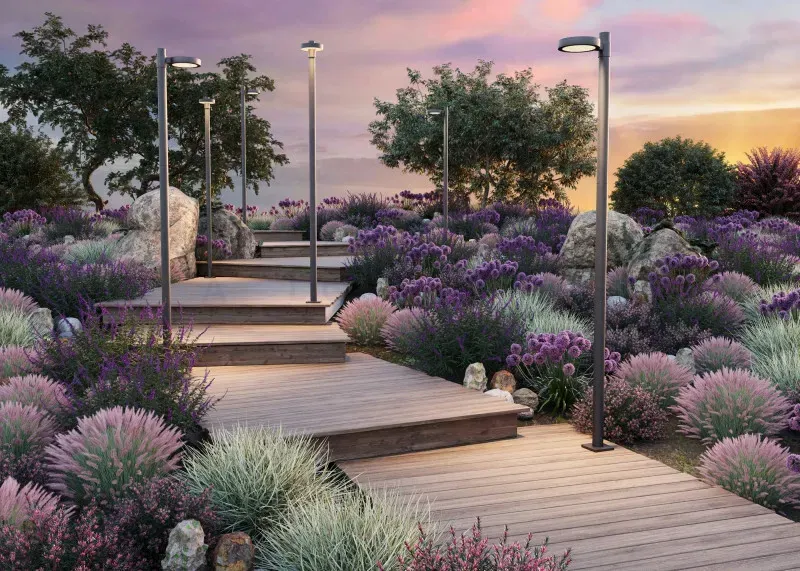 Садово-парковый светильник Maytoni O472H-L50GF3K 