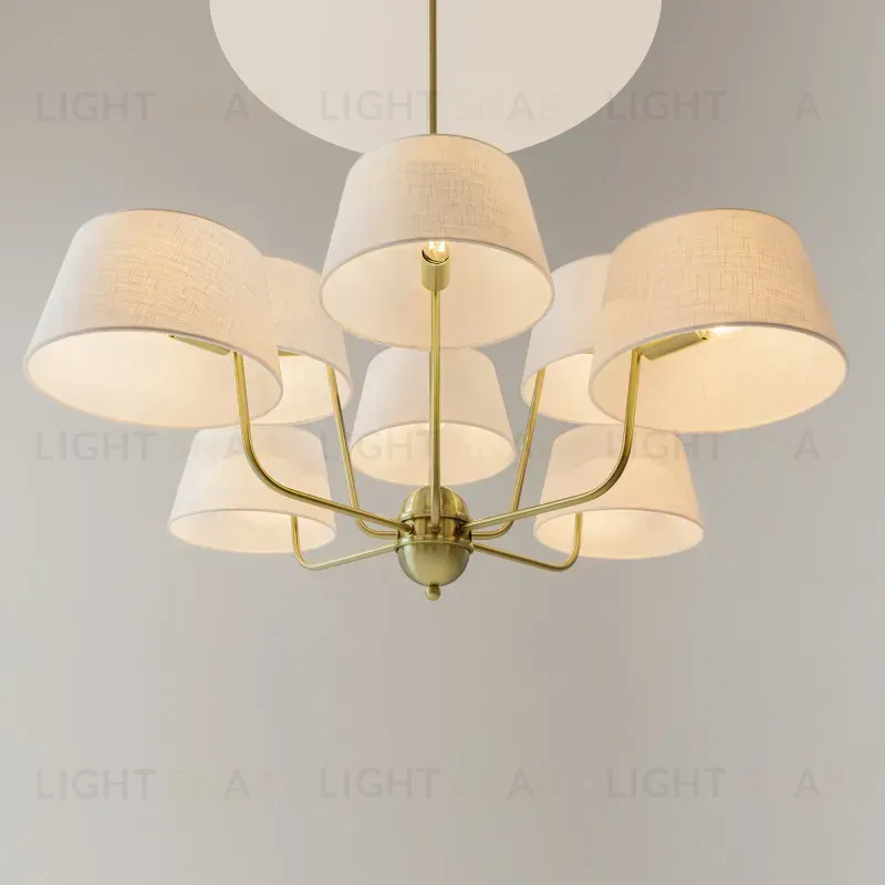 Люстра на штанге Maytoni MOD360PL-08BS 