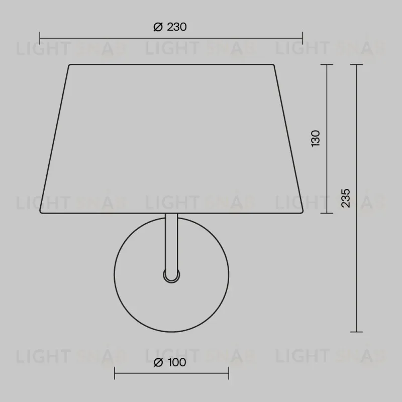 Бра Maytoni MOD360WL-01BS 