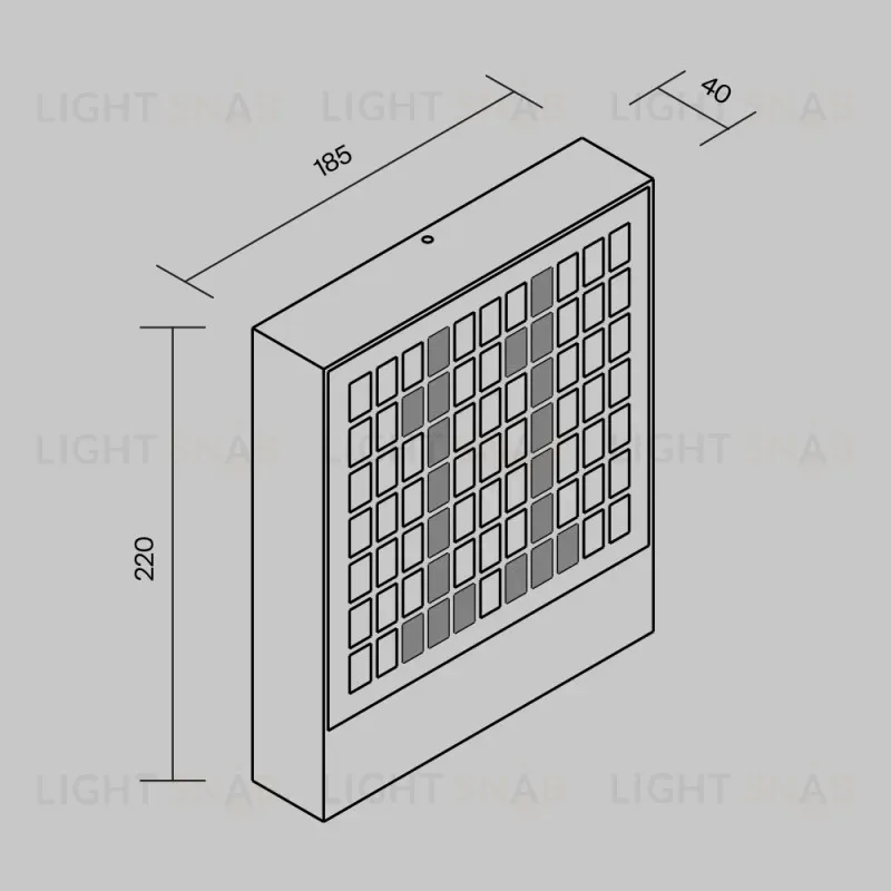 Светильник настенный Maytoni O475WL-L10GF3K 