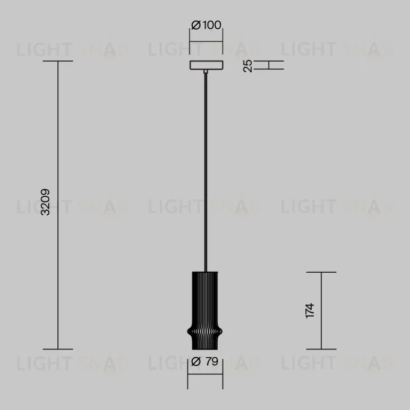 Подвесной светильник Maytoni MOD430PL-L5W3K1 