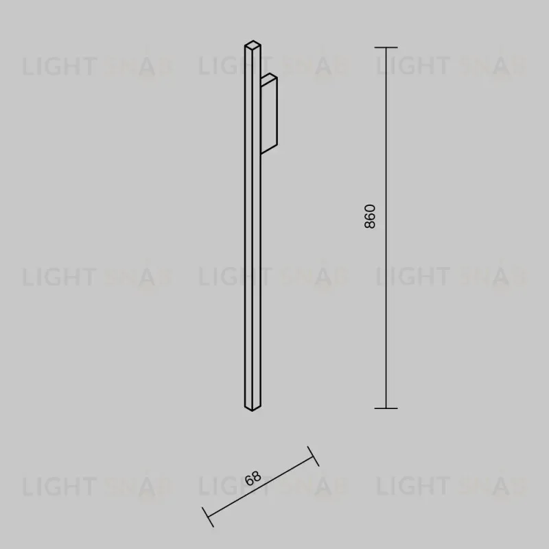 Бра Maytoni MOD245WL-L24BK 