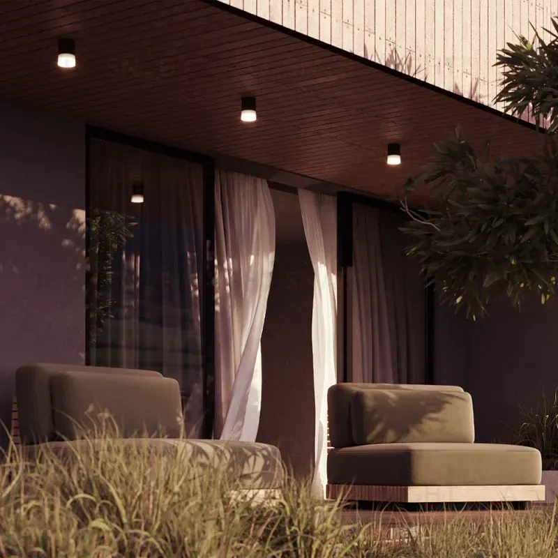 Накладной уличный светильник Maytoni O499CL-L10B3K 