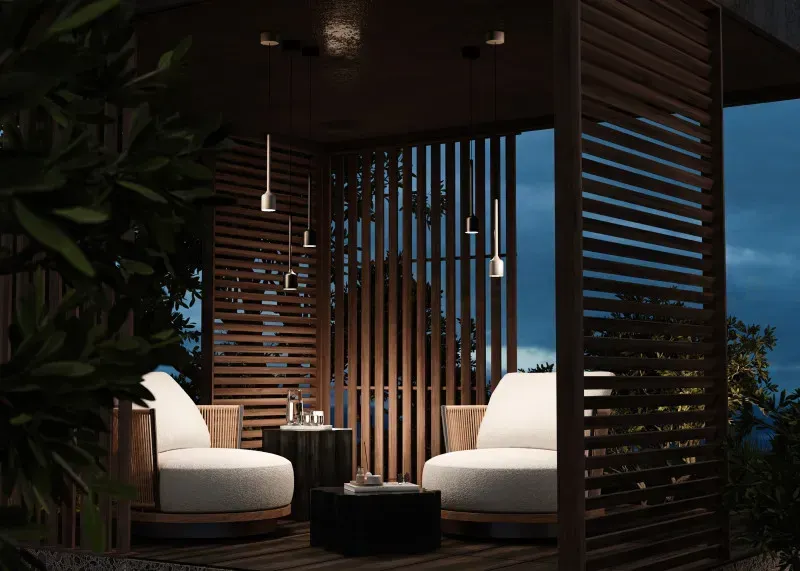 Подвесной уличный светильник Maytoni O491PL-L6W3K 