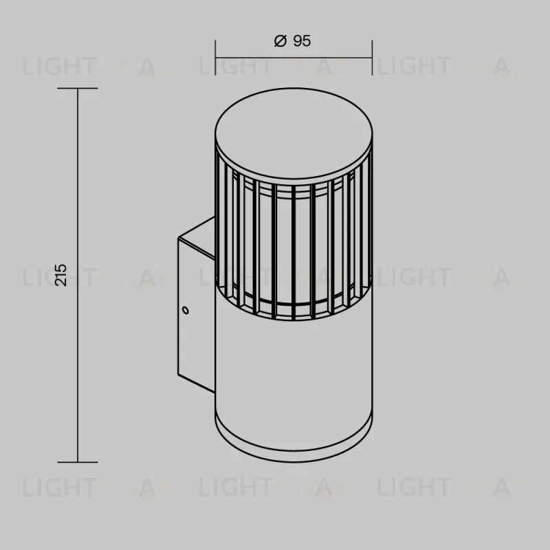 Светильник настенный Maytoni O492WL-01GF 