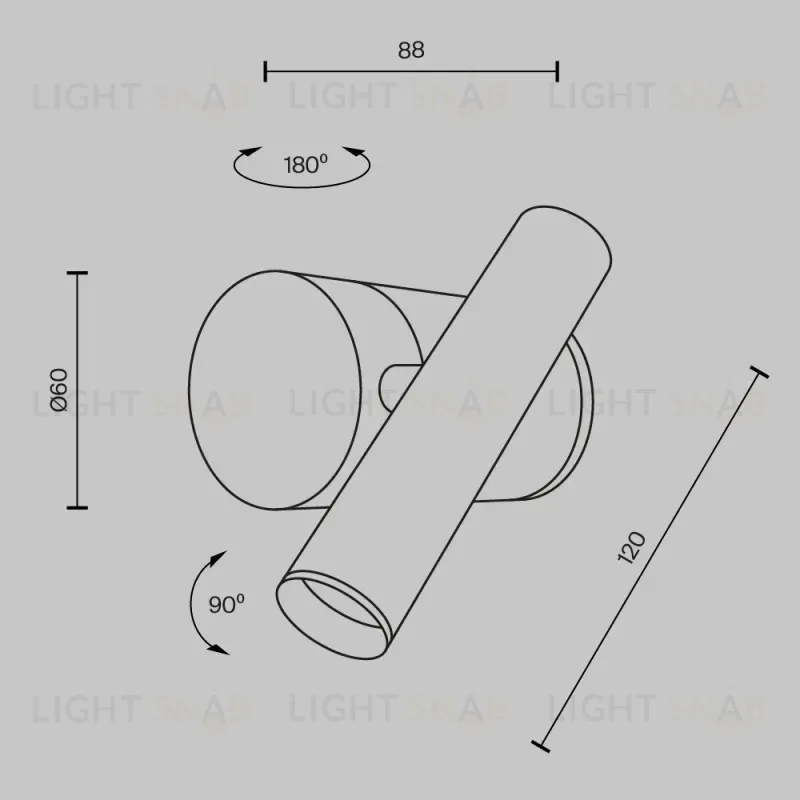 Бра Maytoni MOD433WL-L3BS3K1 