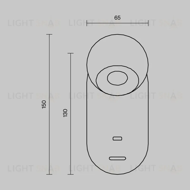 Бра Maytoni MOD434WL-L5B3K 
