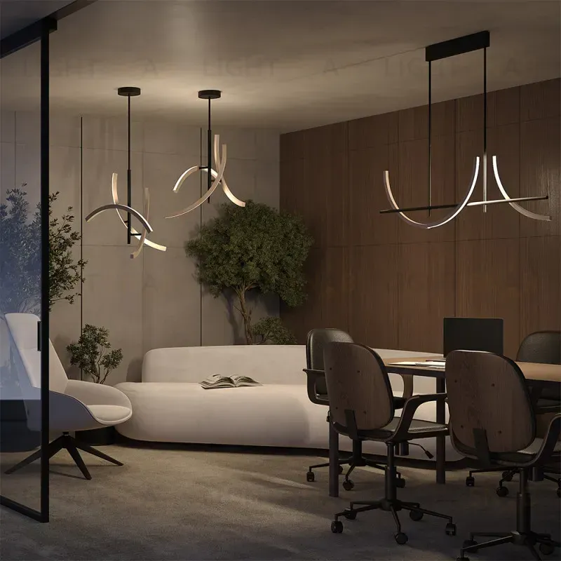 Люстра на штанге Maytoni MOD428PL-L27BK 