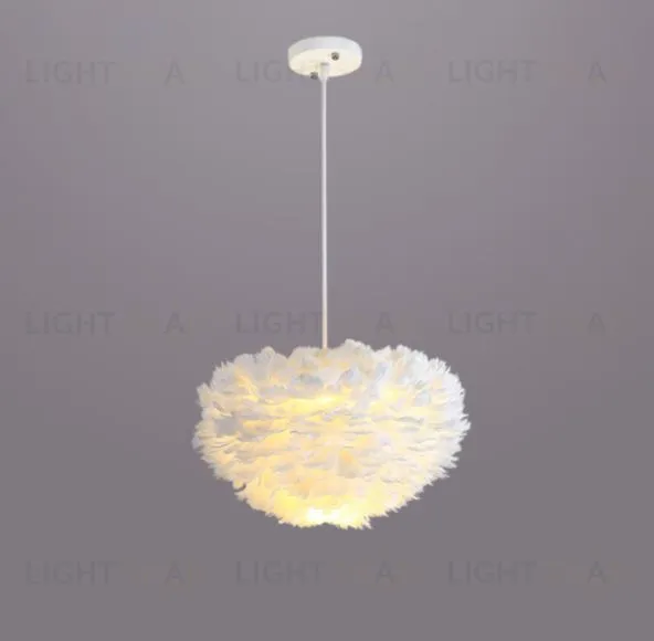 Подвесной светильник Aerial 30см белый LSPDL2003-30w