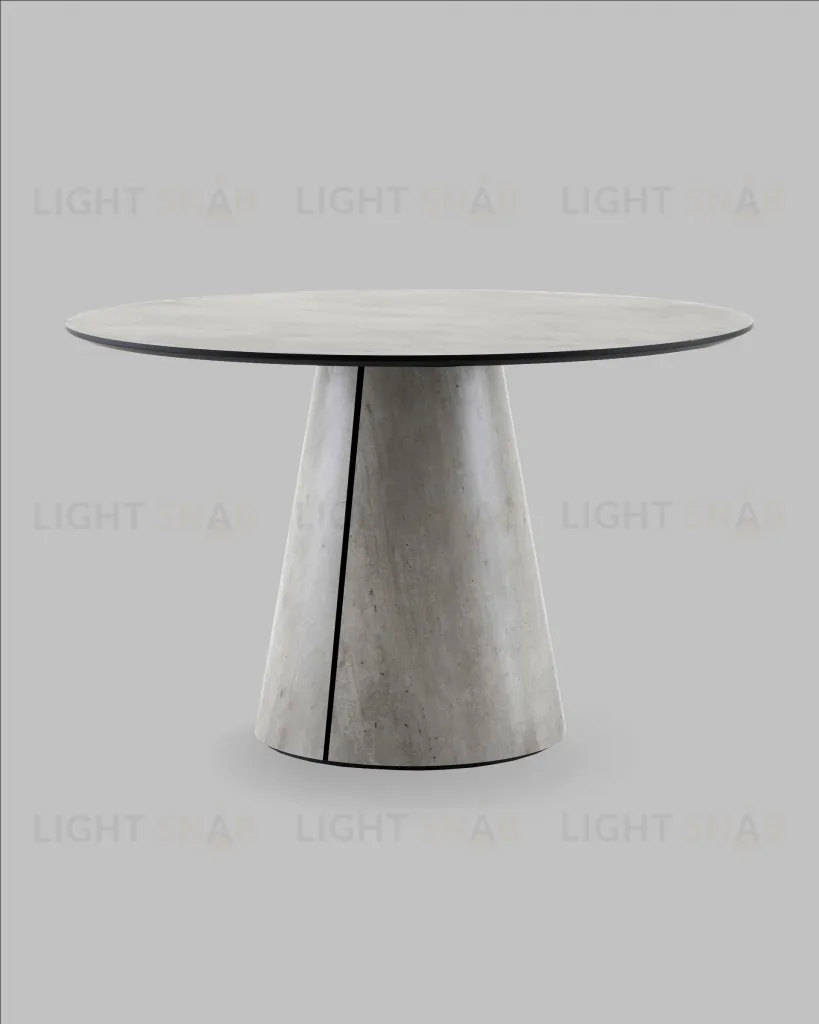 Стол круглый Стивенсон D120 столешница HPL метрополитан УТ000041627