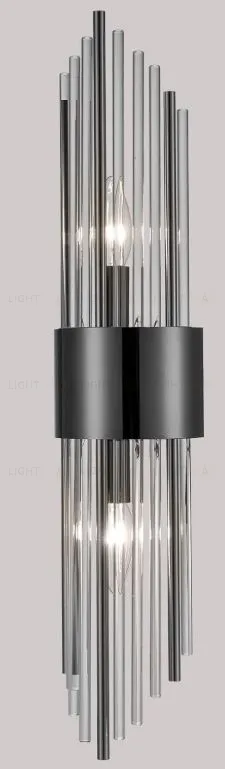 Бра Stripglass V mini черный  Stripglass-V-mini-B